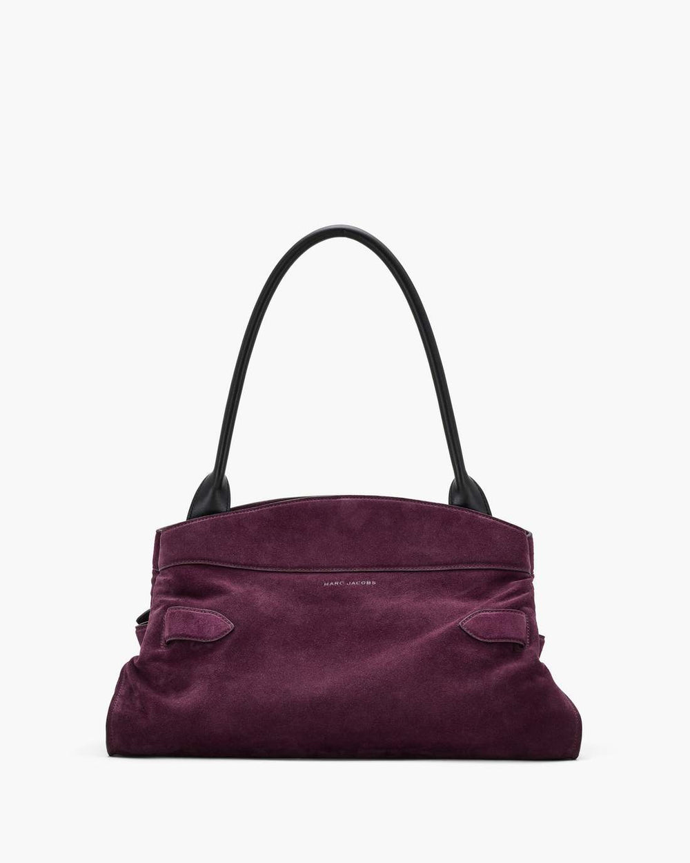 The Suede Dakota Satchel Dark Plum - Marc Jacobs