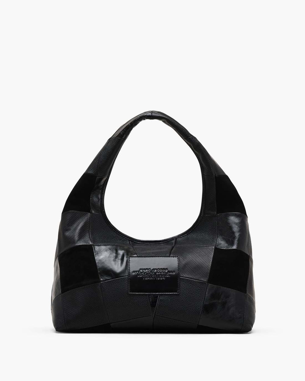 The Suede Patchwork Sack Bag Black Multi - Marc Jacobs