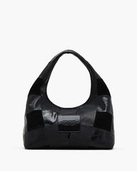 The Suede Patchwork Sack Bag Black Multi - Marc Jacobs