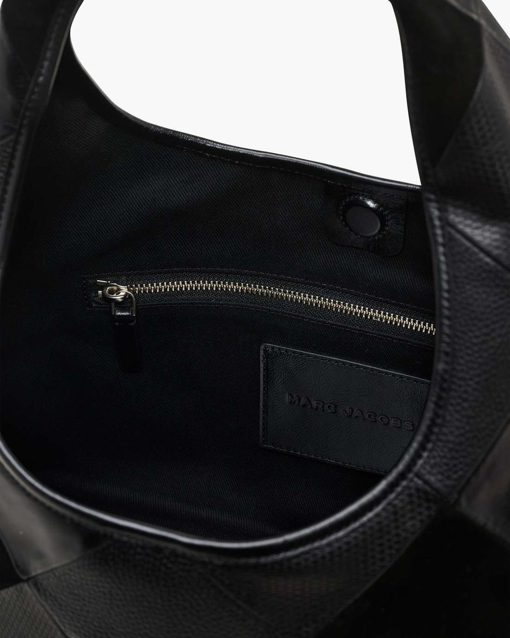 The Suede Patchwork Sack Bag Black Multi - Marc Jacobs