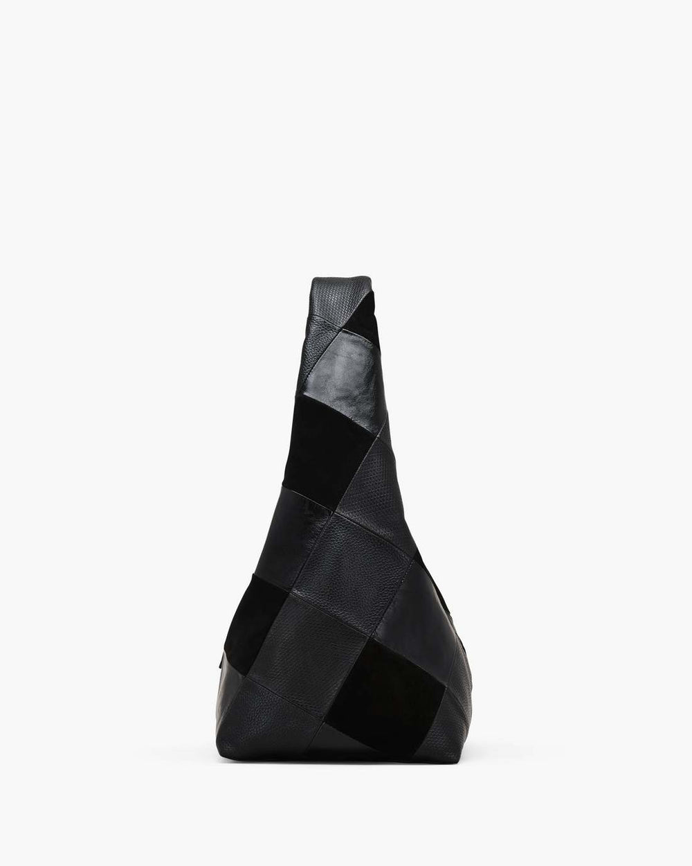 The Suede Patchwork Sack Bag Black Multi - Marc Jacobs