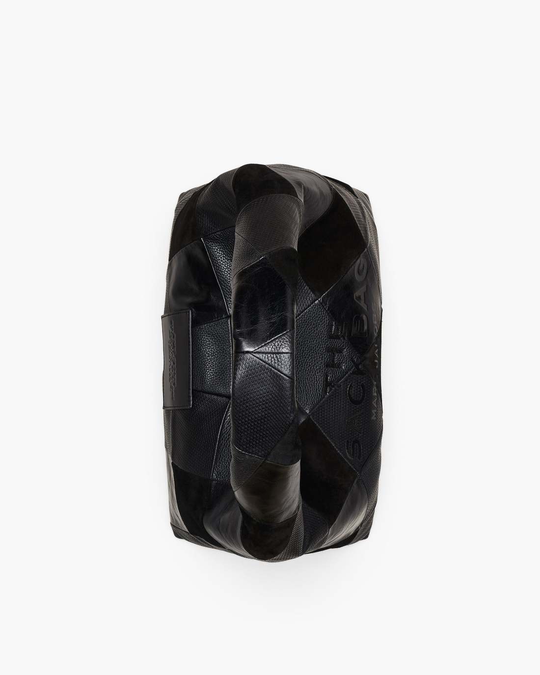 The Suede Patchwork Sack Bag Black Multi - Marc Jacobs