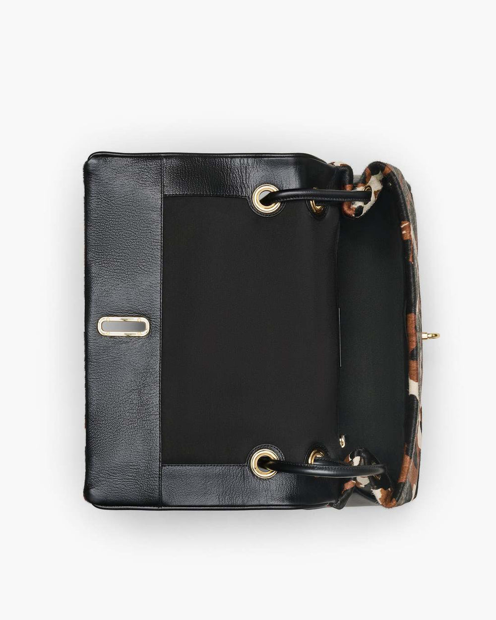 The Cow Haircalf Large Dual Bag Mocha Multi - Marc Jacobs