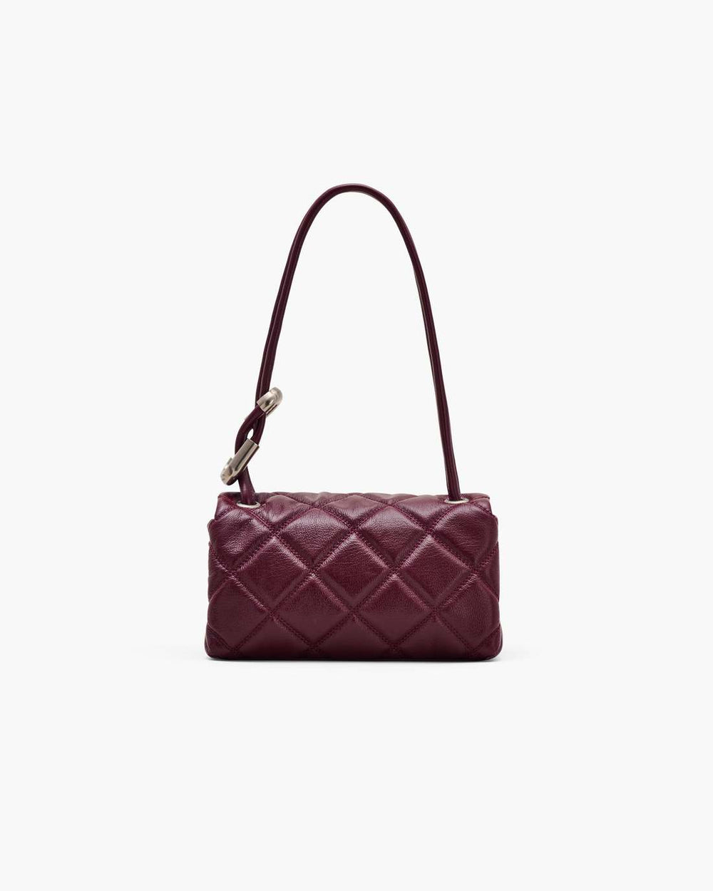 The Quilted Mini Dual Shoulder Bag Dark Plum - Marc Jacobs