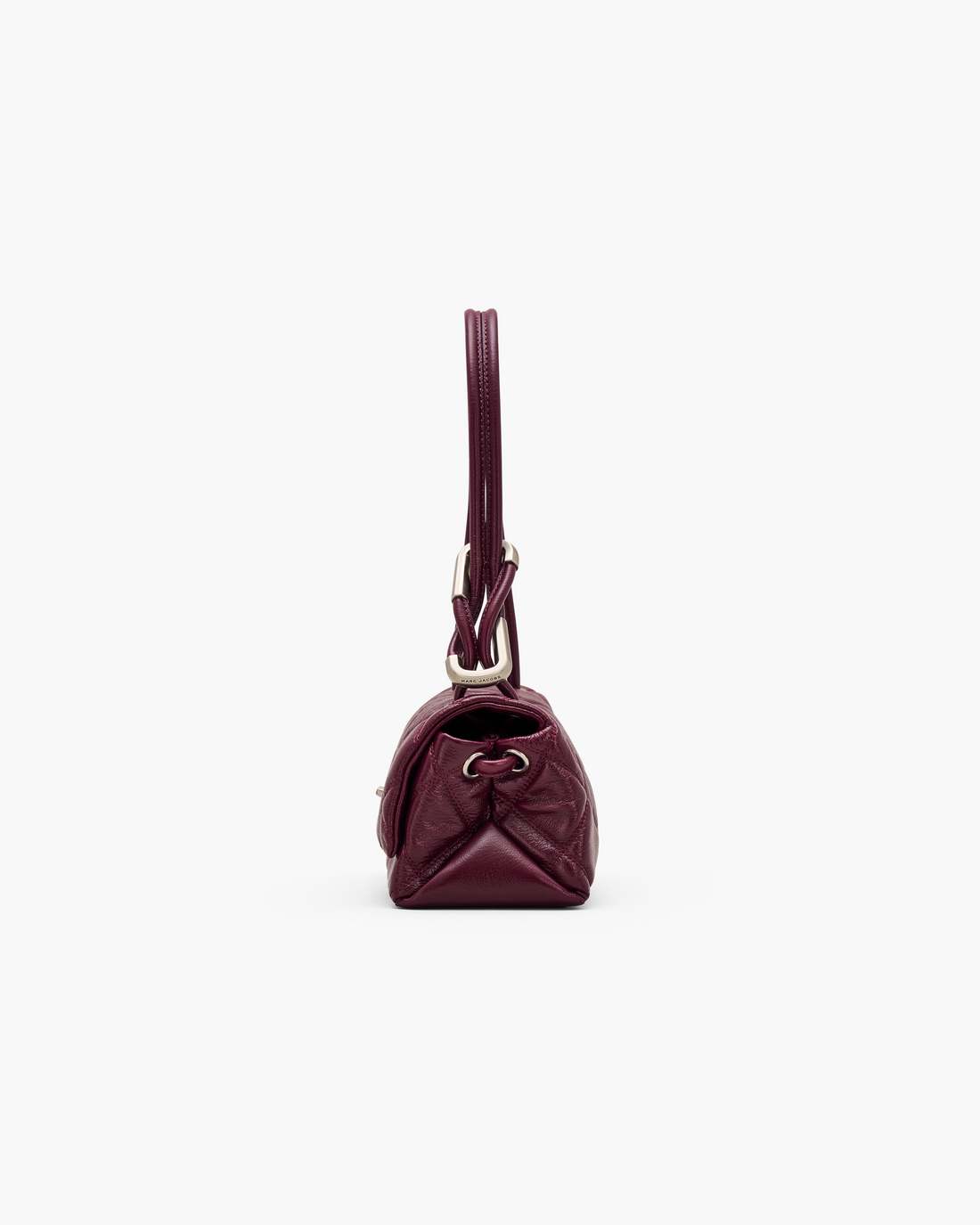 The Quilted Mini Dual Shoulder Bag Dark Plum - Marc Jacobs