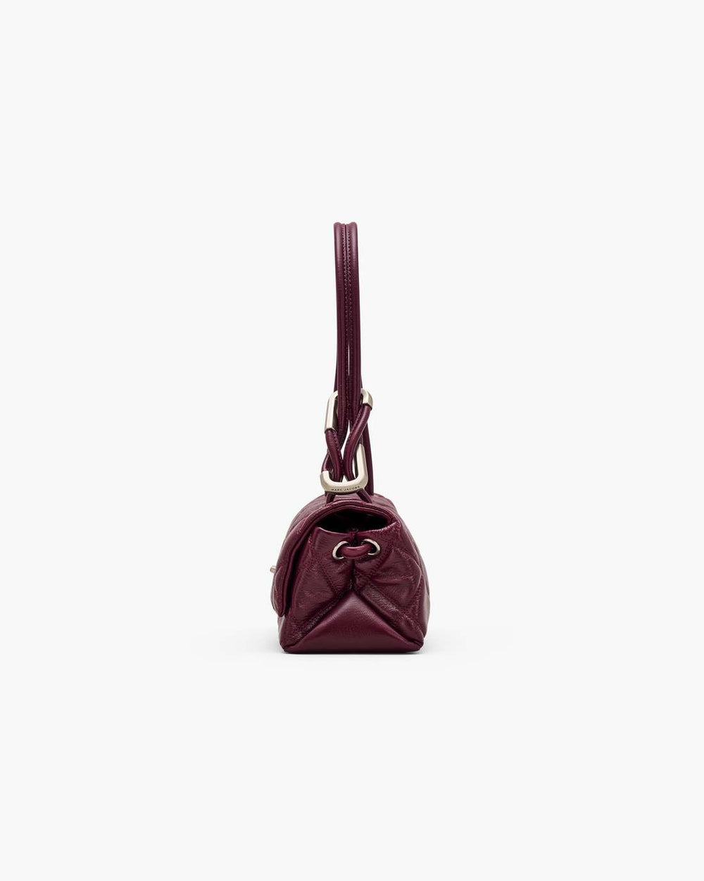 The Quilted Mini Dual Shoulder Bag Dark Plum - Marc Jacobs
