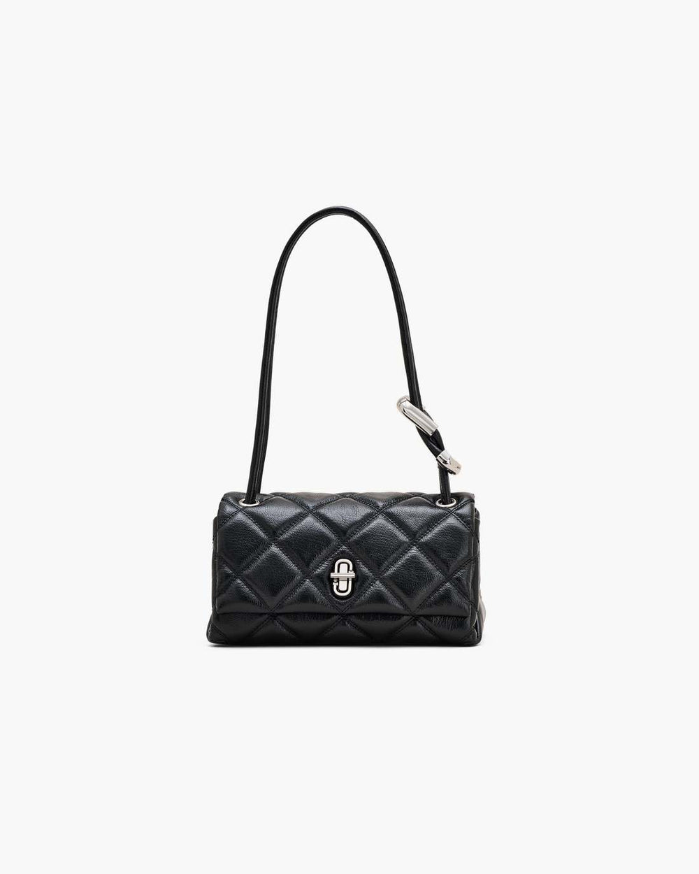 The Quilted Mini Dual Shoulder Bag Black - Marc Jacobs