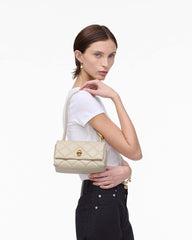 The Quilted Mini Dual Shoulder Bag Cloud White - Marc Jacobs