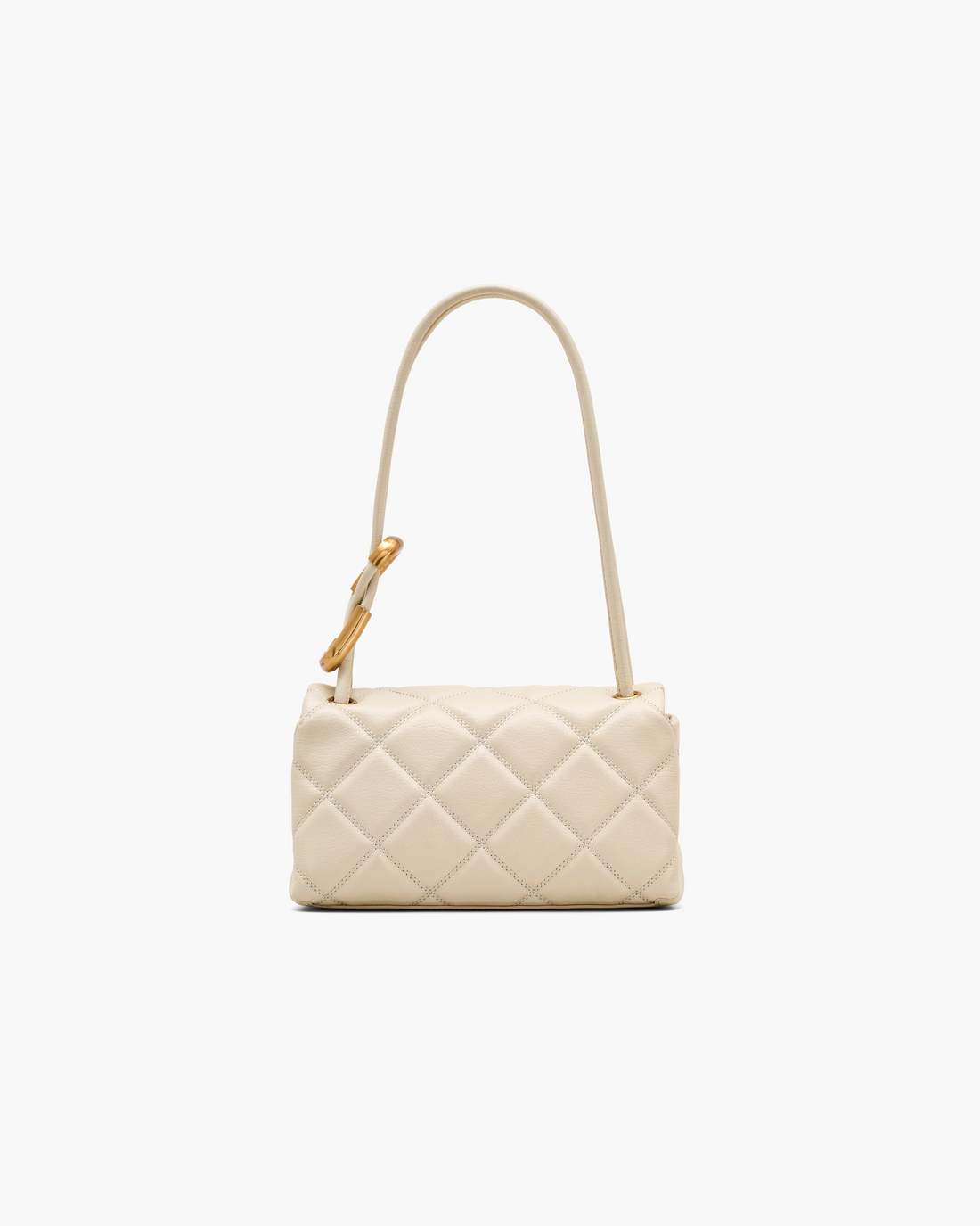 The Quilted Mini Dual Shoulder Bag Cloud White - Marc Jacobs