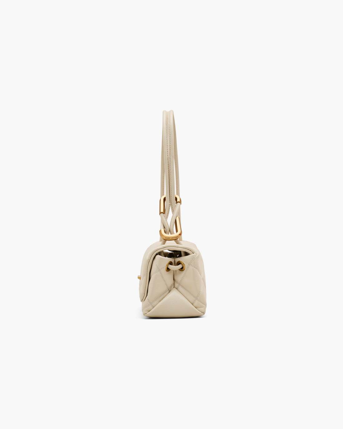 The Quilted Mini Dual Shoulder Bag Cloud White - Marc Jacobs