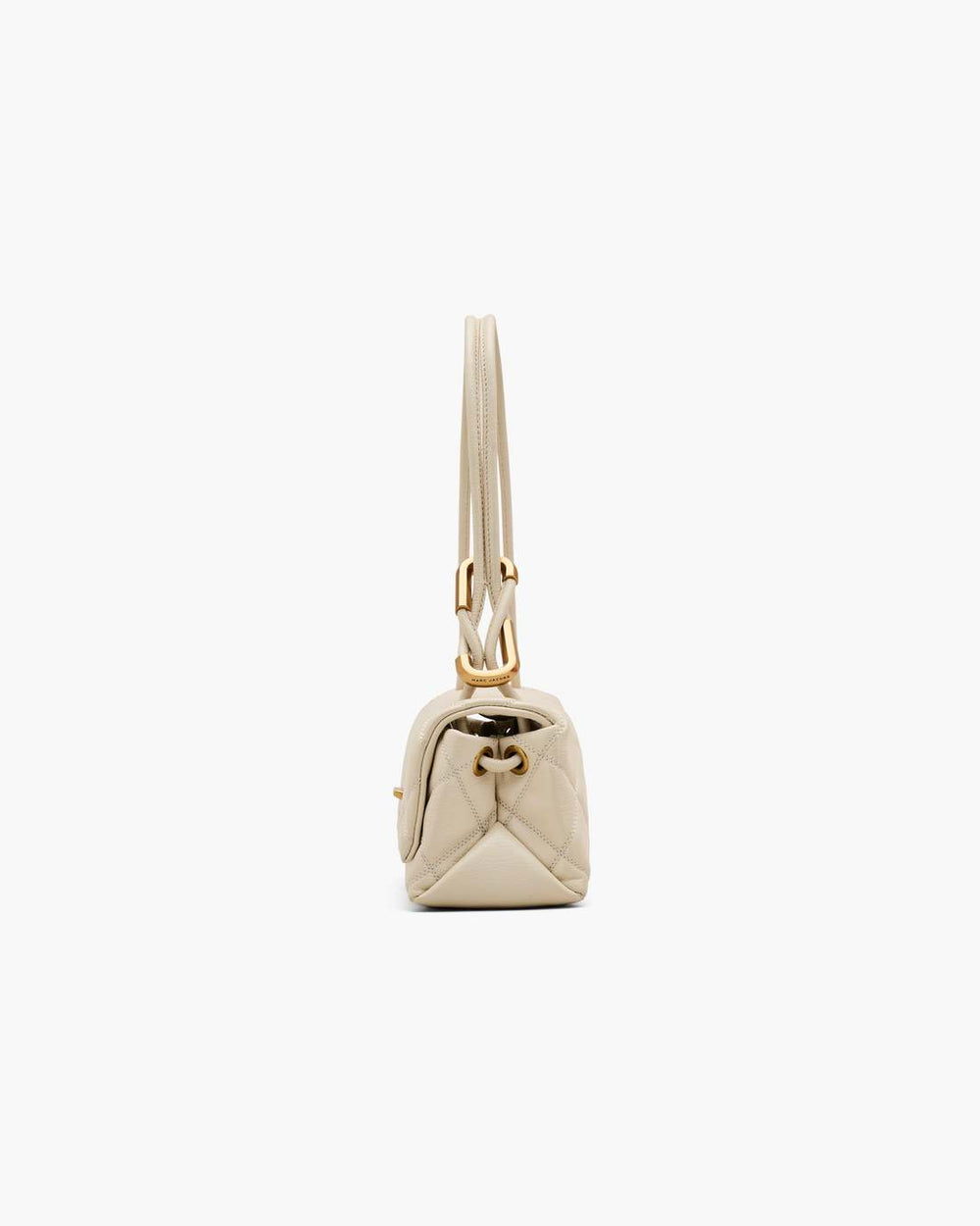 The Quilted Mini Dual Shoulder Bag Cloud White - Marc Jacobs