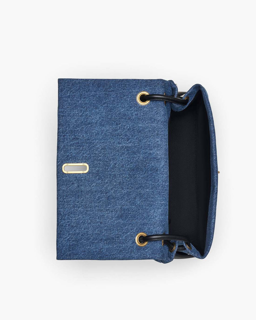 The Trinket Charm Denim Large Dual Bag Medium Wash Multi - Marc Jacobs