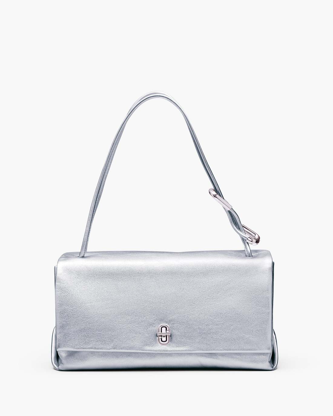 The Metallic Large Dual Bag Silver - Marc Jacobs