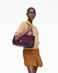 The Suede Large Dual Dark Plum - Marc Jacobs