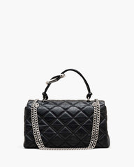 The Quilted Dual Convertible Shoulder Bag Black - Marc Jacobs