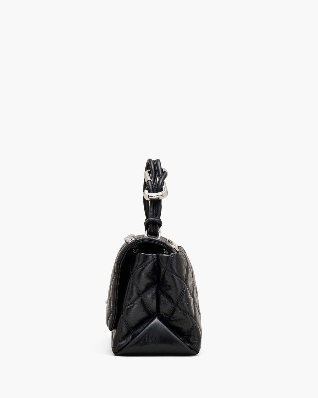 The Quilted Dual Convertible Shoulder Bag Black - Marc Jacobs