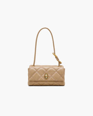 The Quilted Mini Dual Shoulder Bag Camel - Marc Jacobs