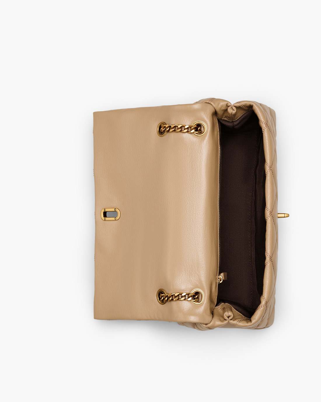 The Quilted Dual Convertible Shoulder Bag Camel - Marc Jacobs