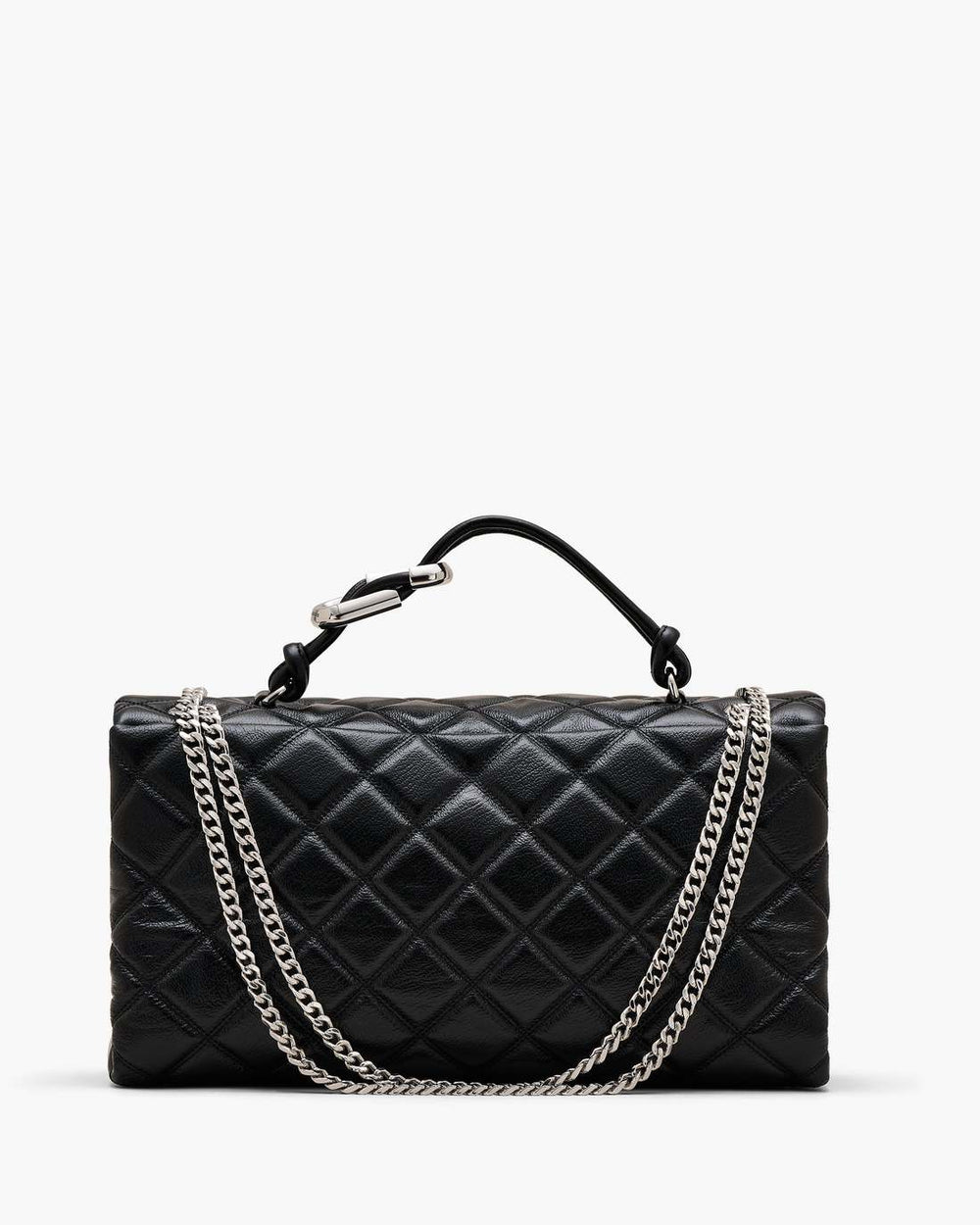 The Quilted XL Dual Convertible Shoulder Bag Black - Marc Jacobs