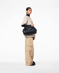 Re-Edition Quilted Leather Stam Bag Black - Marc Jacobs