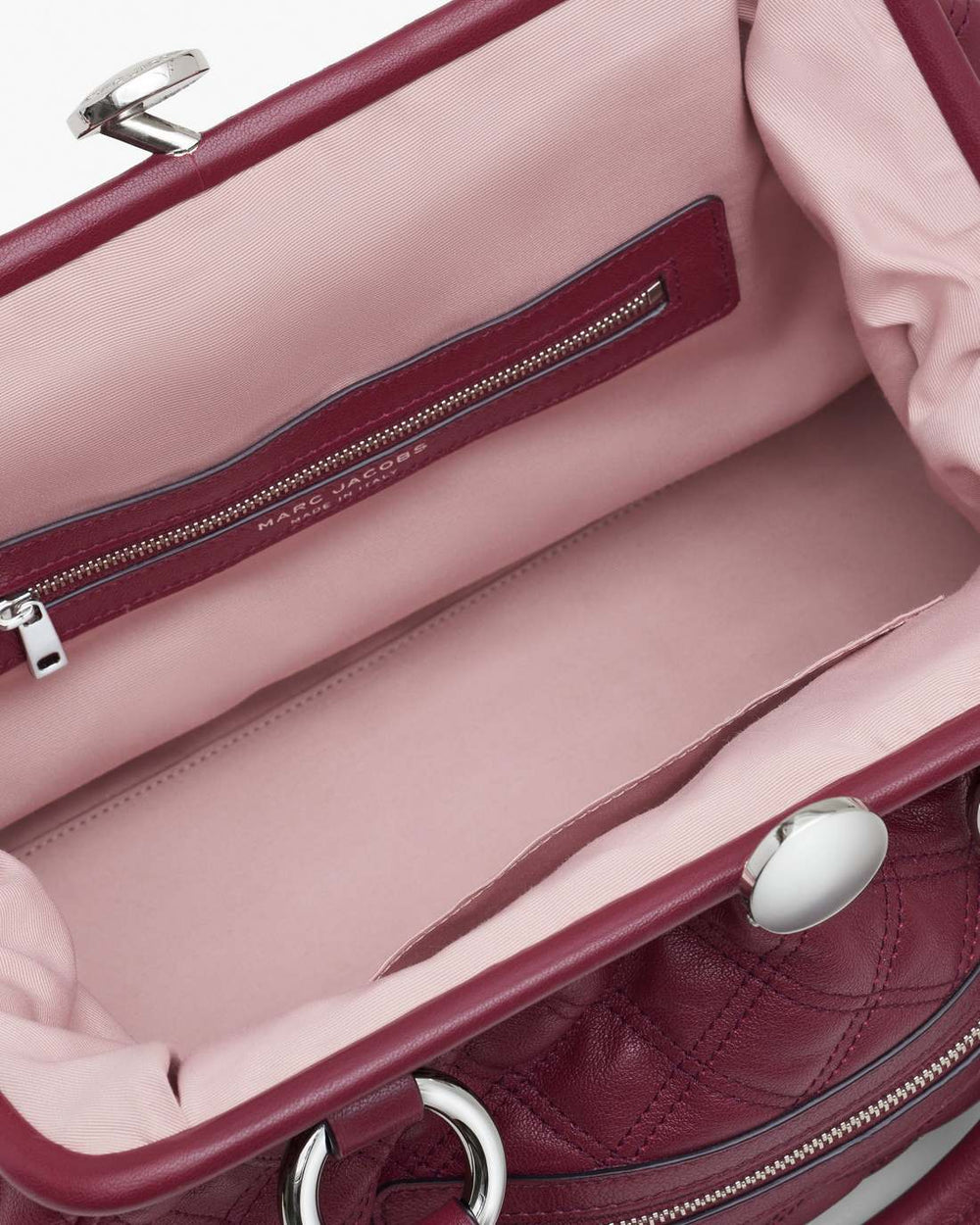 Re-Edition Quilted Leather Stam Bag Cherry - Marc Jacobs