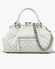 Re-Edition Quilted Leather Stam Bag Cloud White - Marc Jacobs
