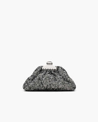 The Sequin Glam Small Clutch Silver - Marc Jacobs