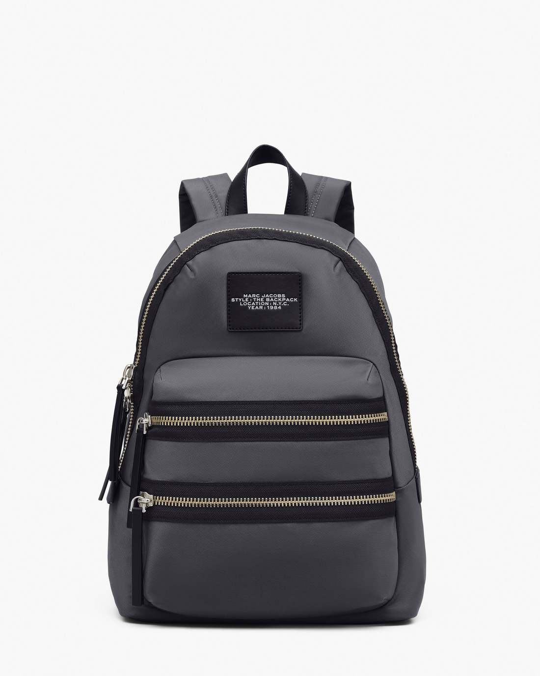 The Biker Nylon Large Backpack Dark Shadow - Marc Jacobs