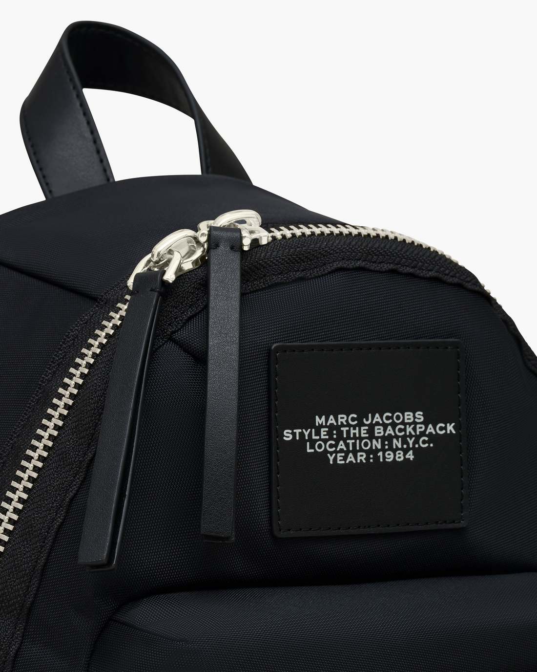 The Biker Nylon Medium Backpack Black - Marc Jacobs