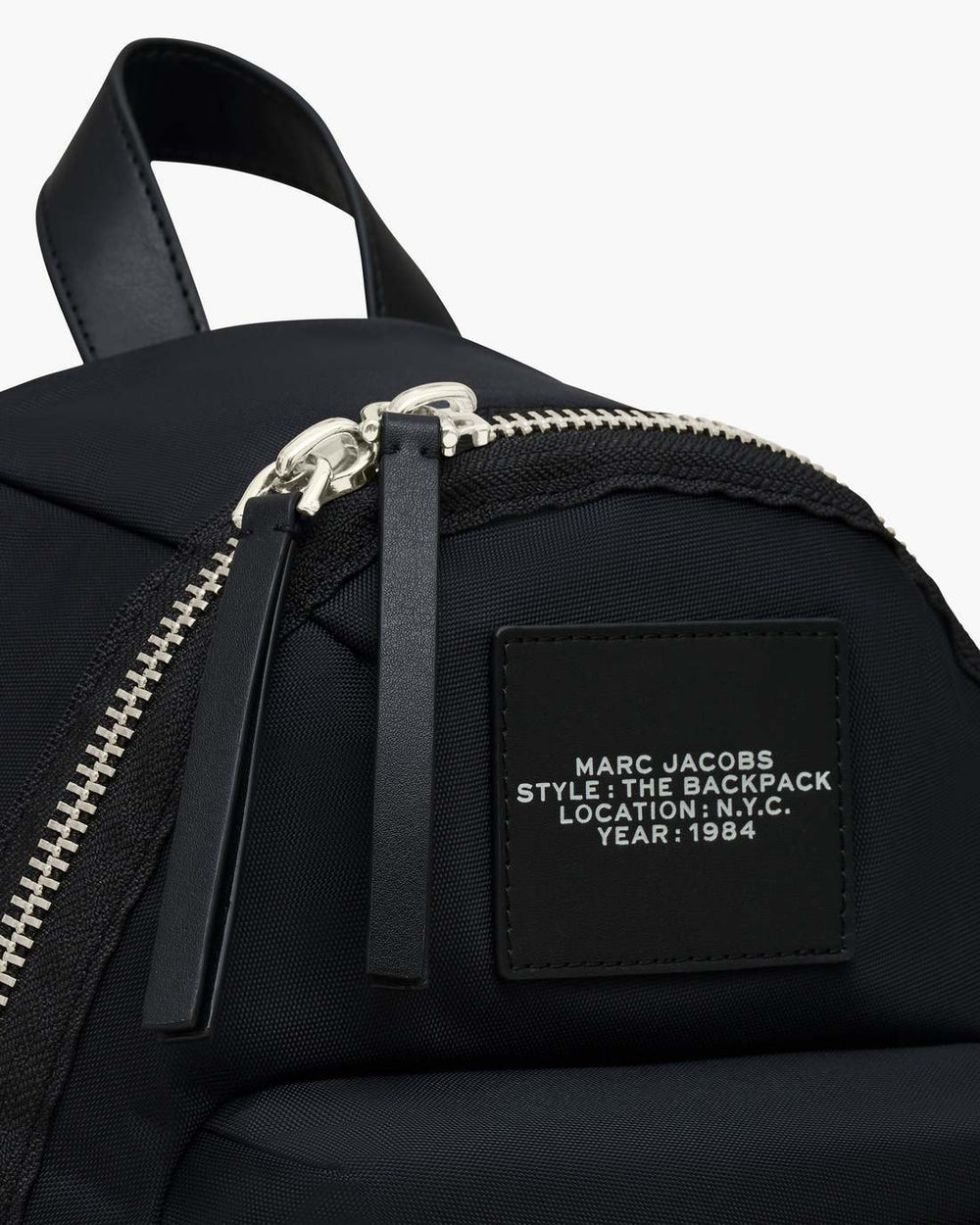 The Biker Nylon Medium Backpack Black - Marc Jacobs