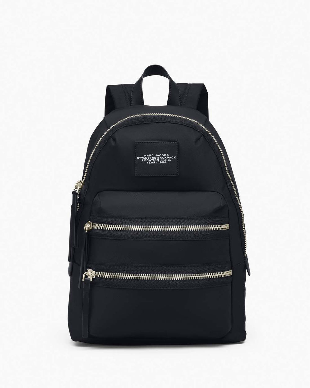 The Biker Nylon Large Backpack Black - Marc Jacobs