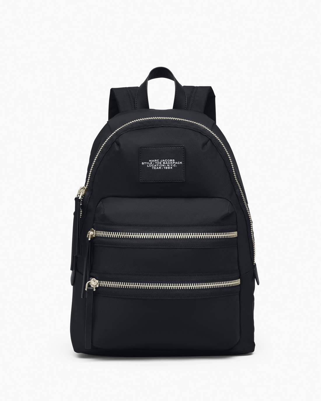 The Biker Nylon Large Backpack Black - Marc Jacobs