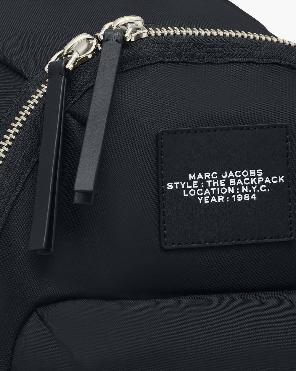 The Biker Nylon Large Backpack Black - Marc Jacobs