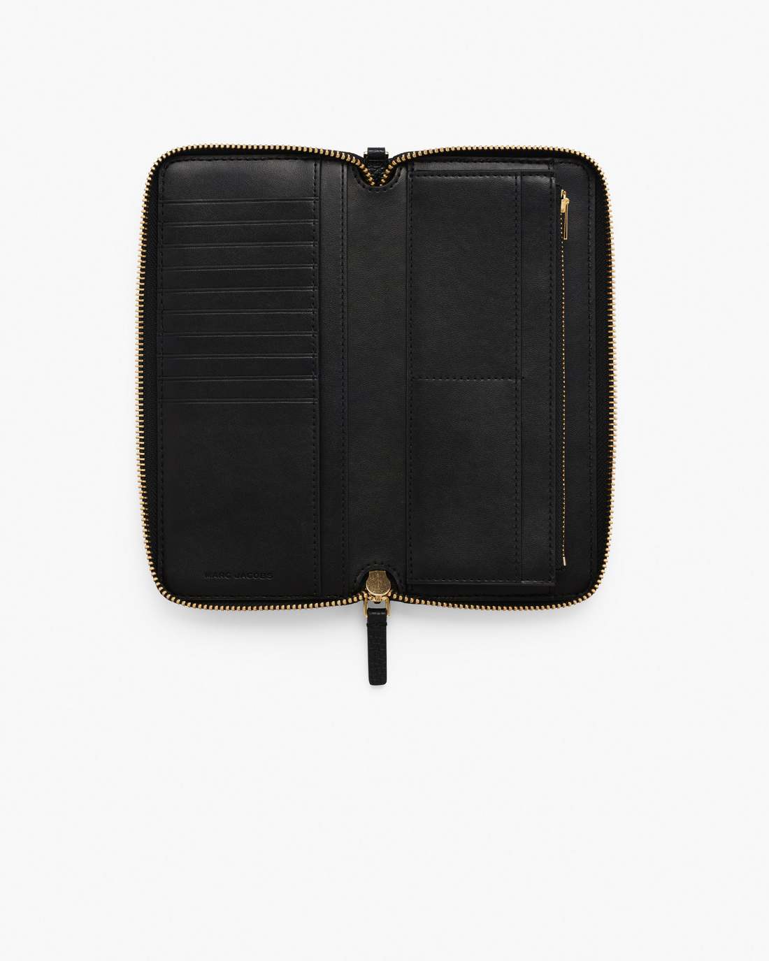 The Leather Continental Wallet Black - Marc Jacobs