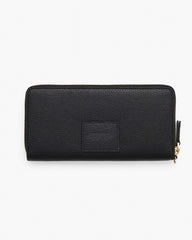 The Leather Continental Wallet Black - Marc Jacobs
