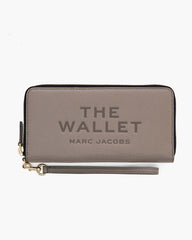 The Leather Continental Wallet Cement - Marc Jacobs