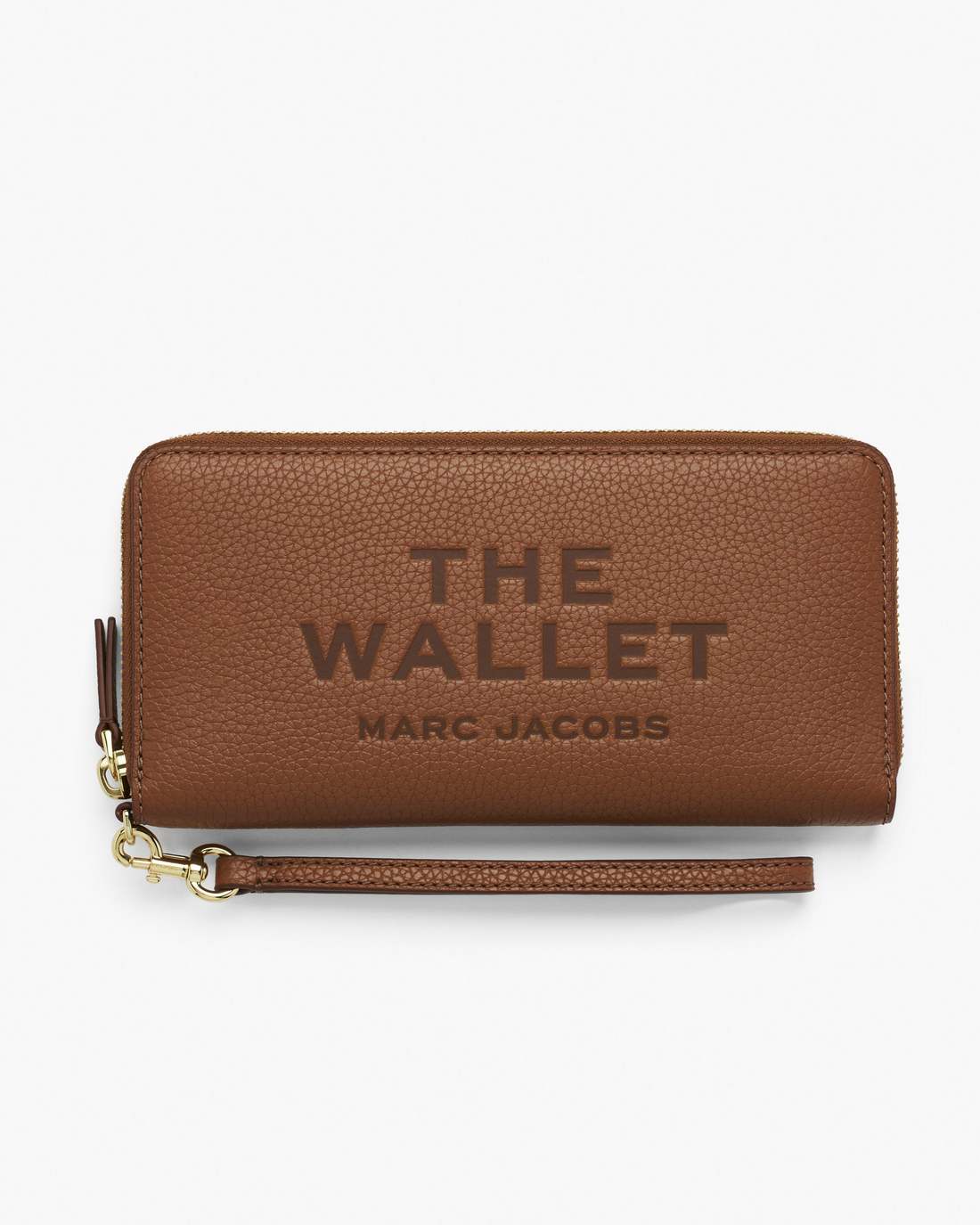 The Leather Continental Wallet Argan Oil - Marc Jacobs