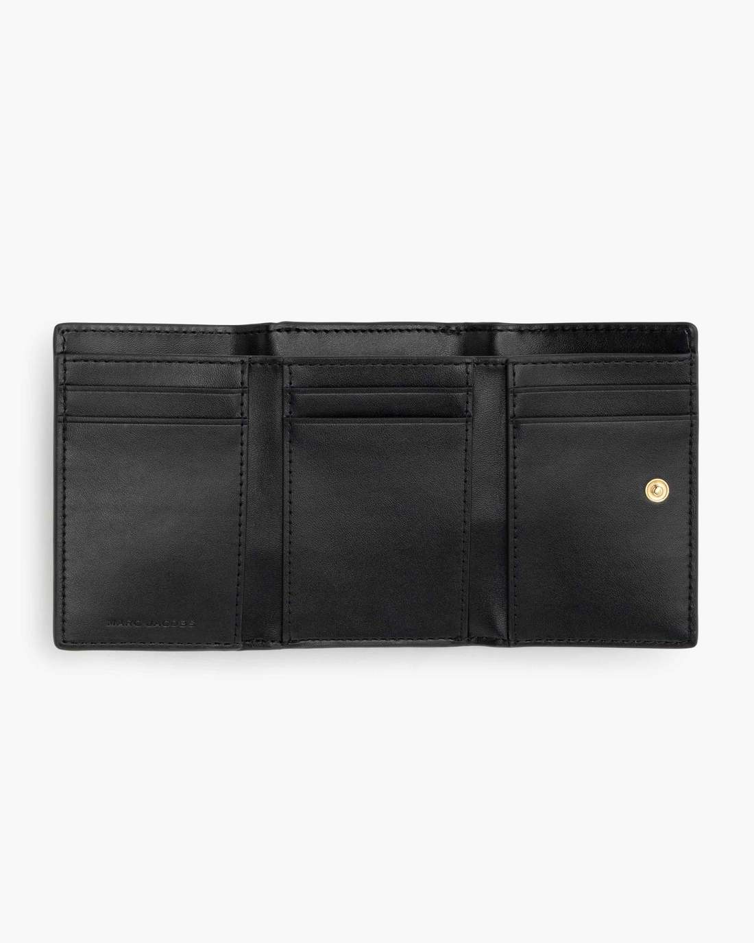 The Leather Trifold Wallet Black - Marc Jacobs