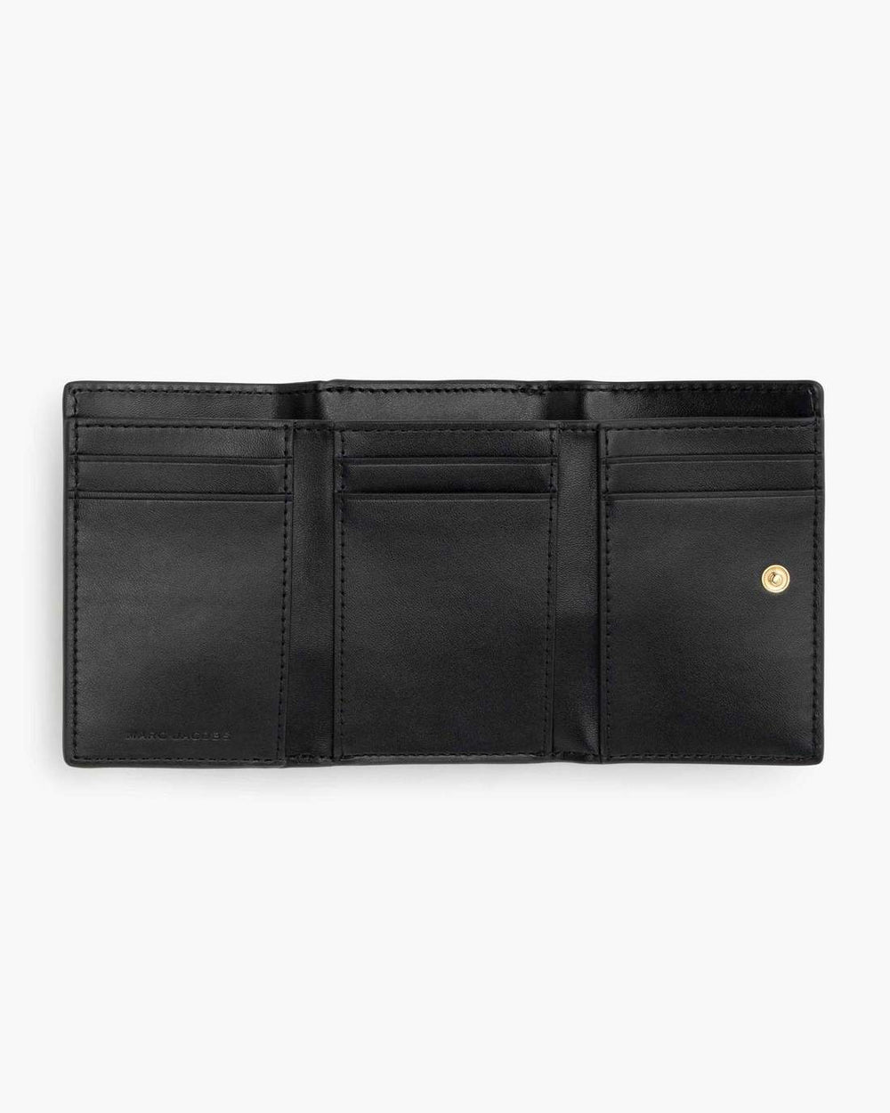 The Leather Trifold Wallet Black - Marc Jacobs