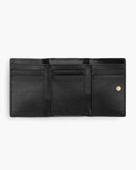 The Leather Trifold Wallet Black - Marc Jacobs