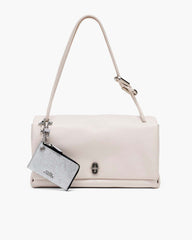 The Coated Glitter Everyday Top Zip Charm Wallet Silver - Marc Jacobs