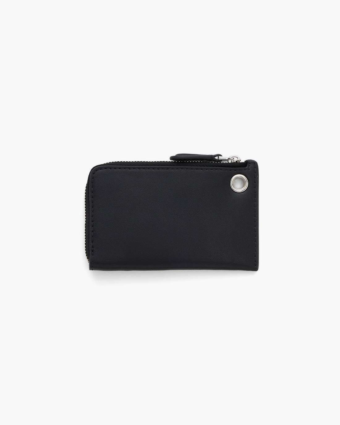 The Everyday Top Zip Charm Wallet Black - Marc Jacobs