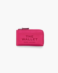 The Leather Top Zip Multi Wallet Raspberry Pink - Marc Jacobs