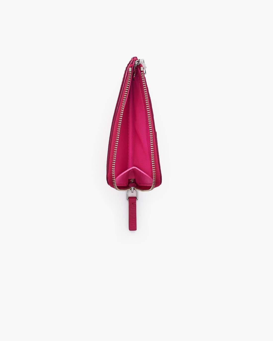 The Leather Top Zip Multi Wallet Raspberry Pink - Marc Jacobs