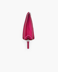 The Leather Top Zip Multi Wallet Raspberry Pink - Marc Jacobs