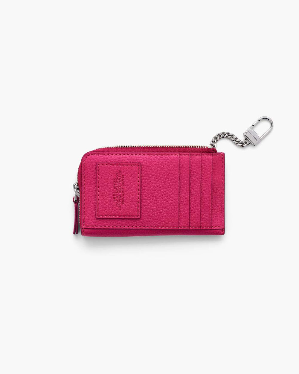 The Leather Top Zip Multi Wallet Raspberry Pink - Marc Jacobs