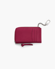 The Utility Snapshot Top Zip Multi Wallet Lipgloss Pink - Marc Jacobs