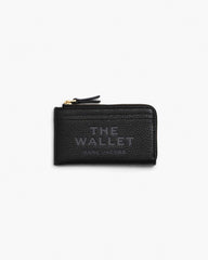 The Leather Top Zip Multi Wallet Black - Marc Jacobs