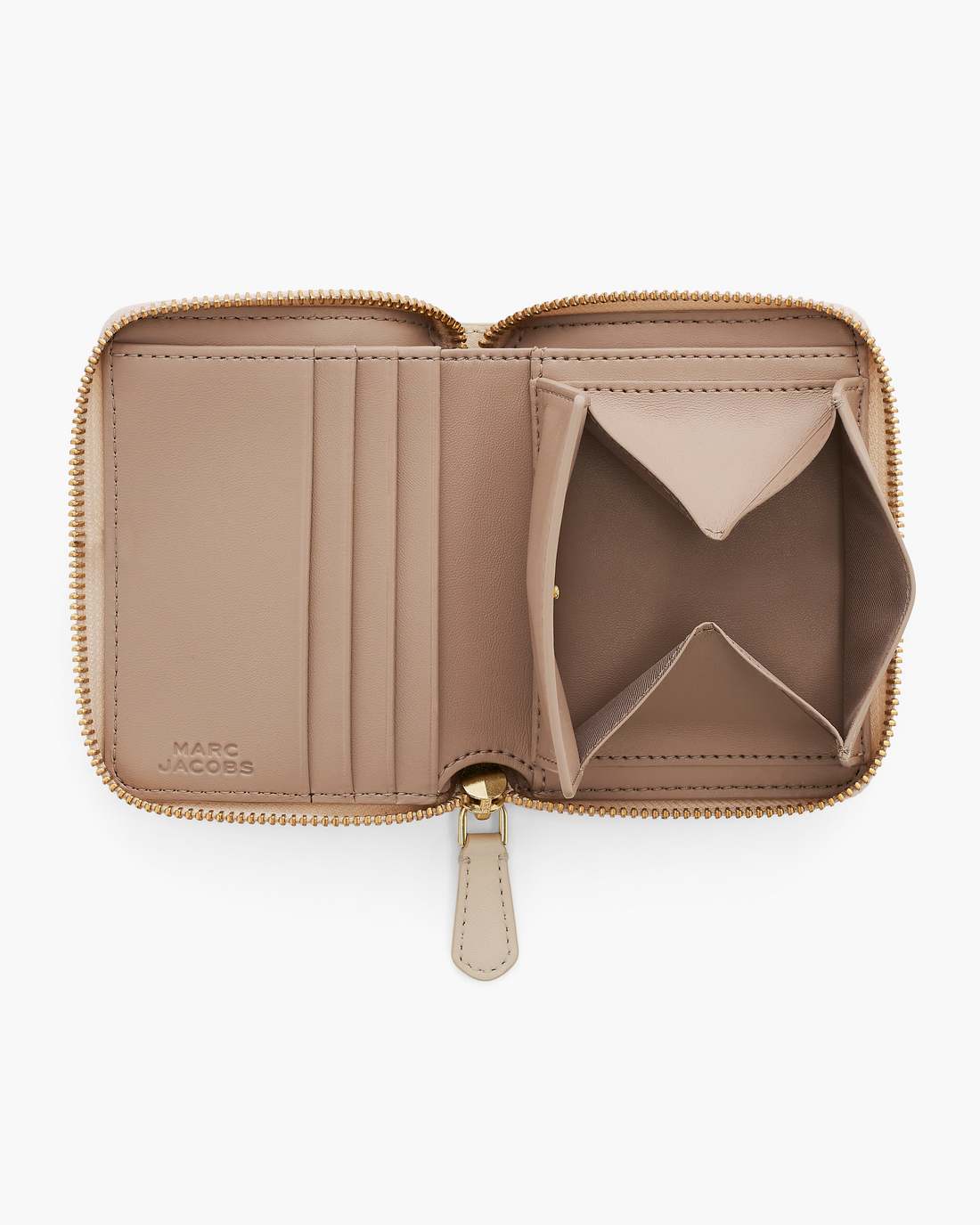 The Everyday Slim Compact Wallet Cloud White - Marc Jacobs