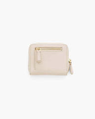 The Everyday Slim Compact Wallet Cloud White - Marc Jacobs